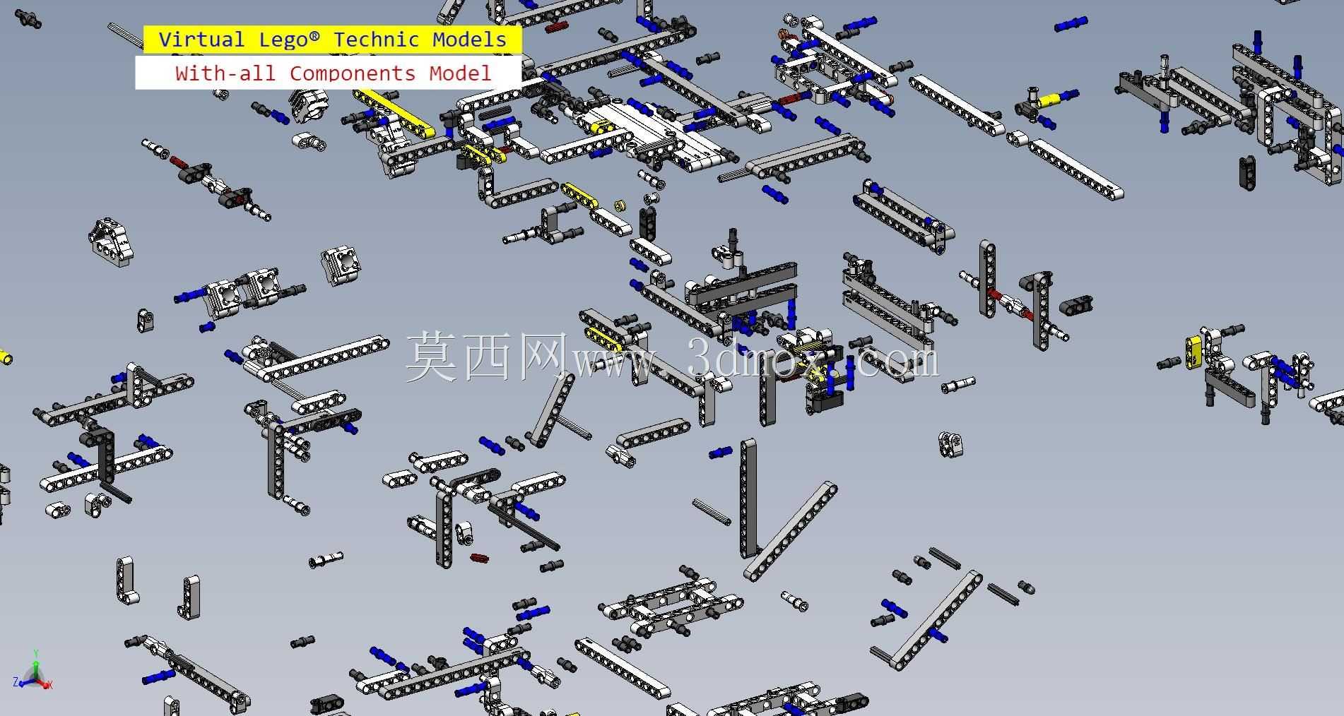 vLTm 42009-1乐高技术-175件2606组件
