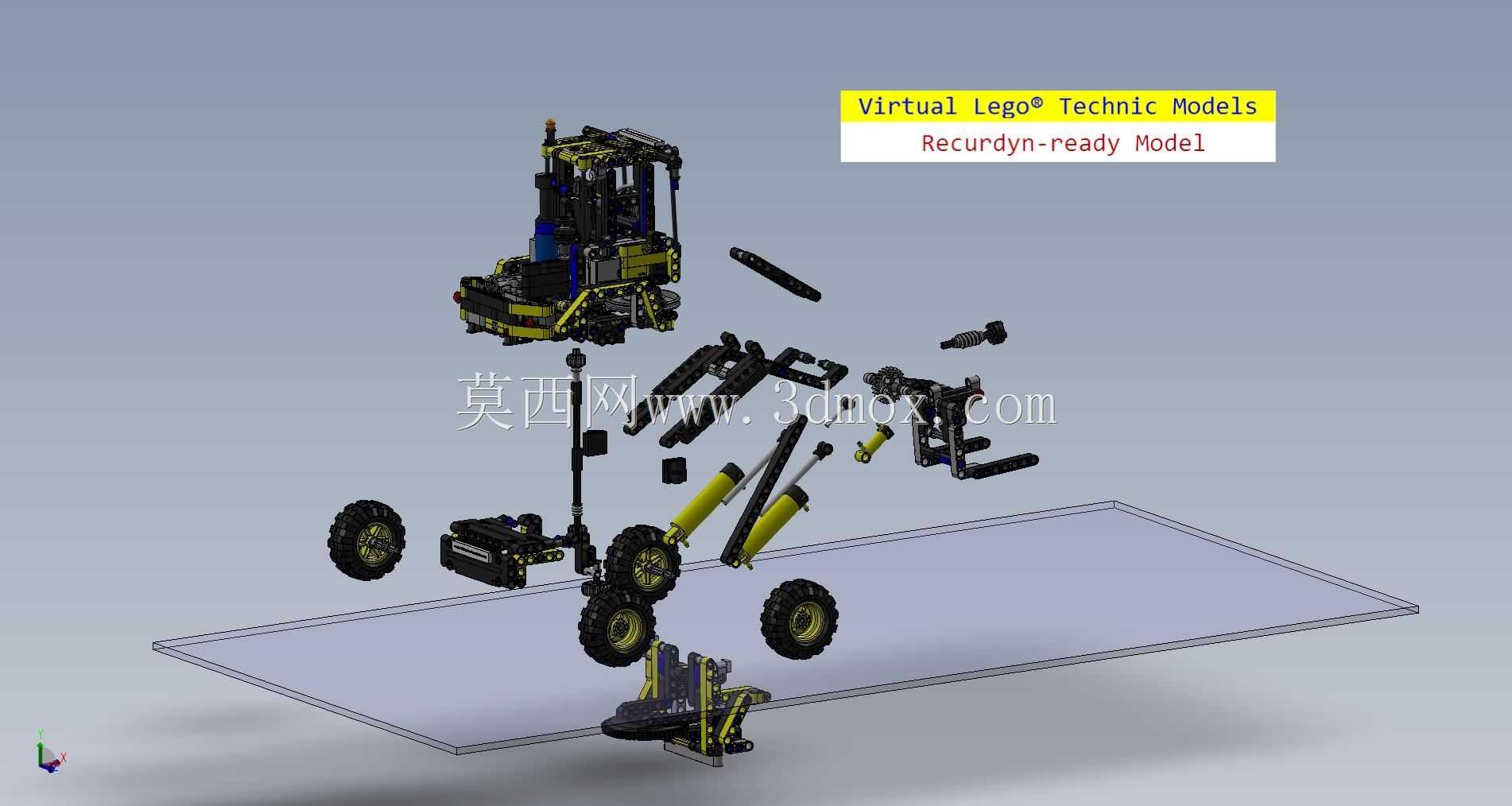 vLTm 42053-2乐高技术-25件1166组件