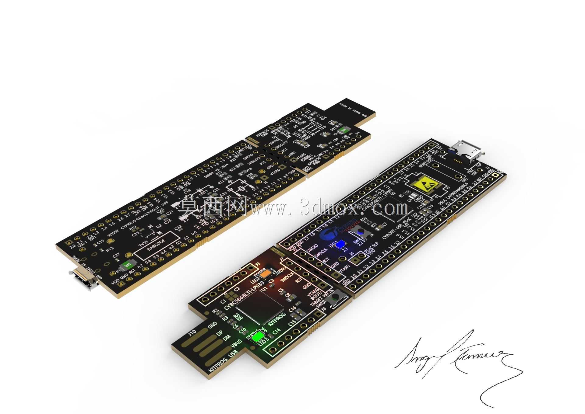 ԭ�������׼�-PSoC 5LP 5LP Cy8ckit-059