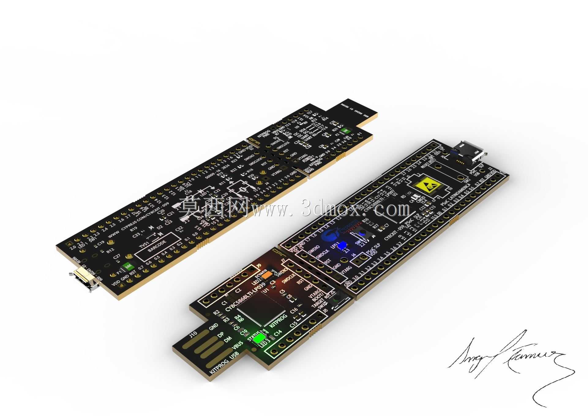 ԭ�������׼�-PSoC 5LP 5LP Cy8ckit-059