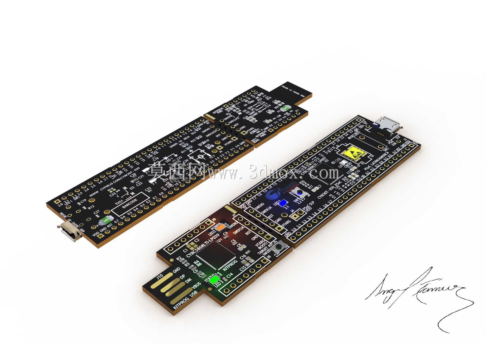 ԭ�������׼�-PSoC 5LP 5LP Cy8ckit-059
