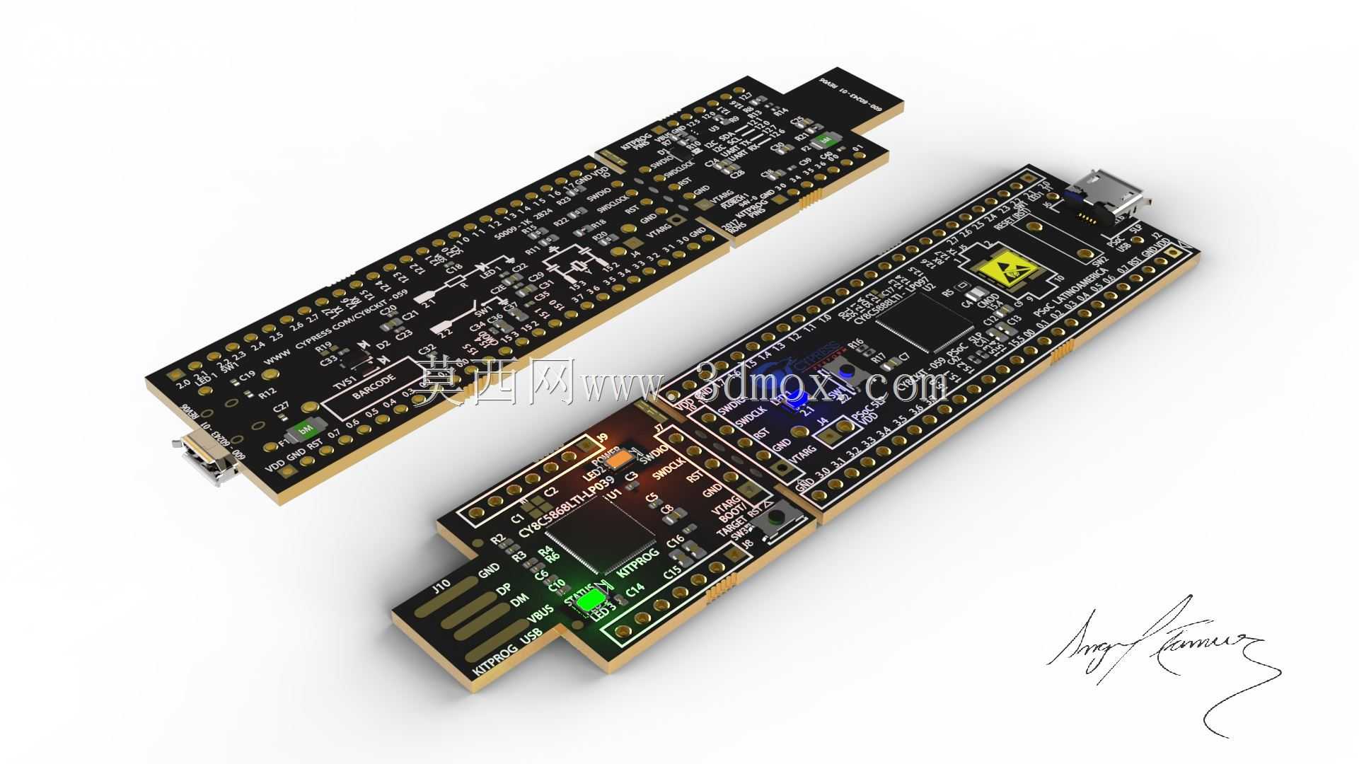 ԭ�������׼�-PSoC 5LP 5LP Cy8ckit-059