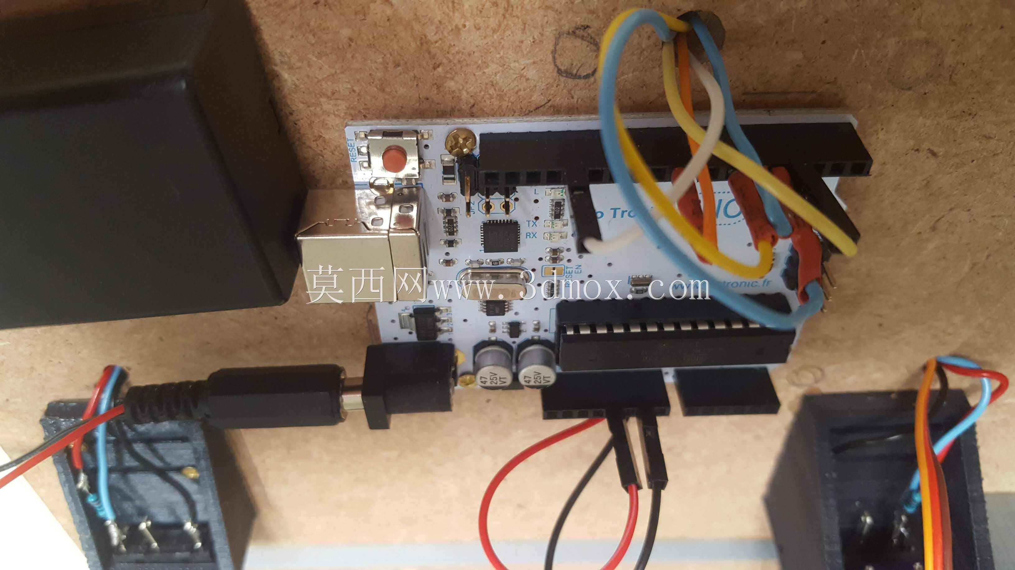 Portail coulissant自动可编程Arduino Mblock