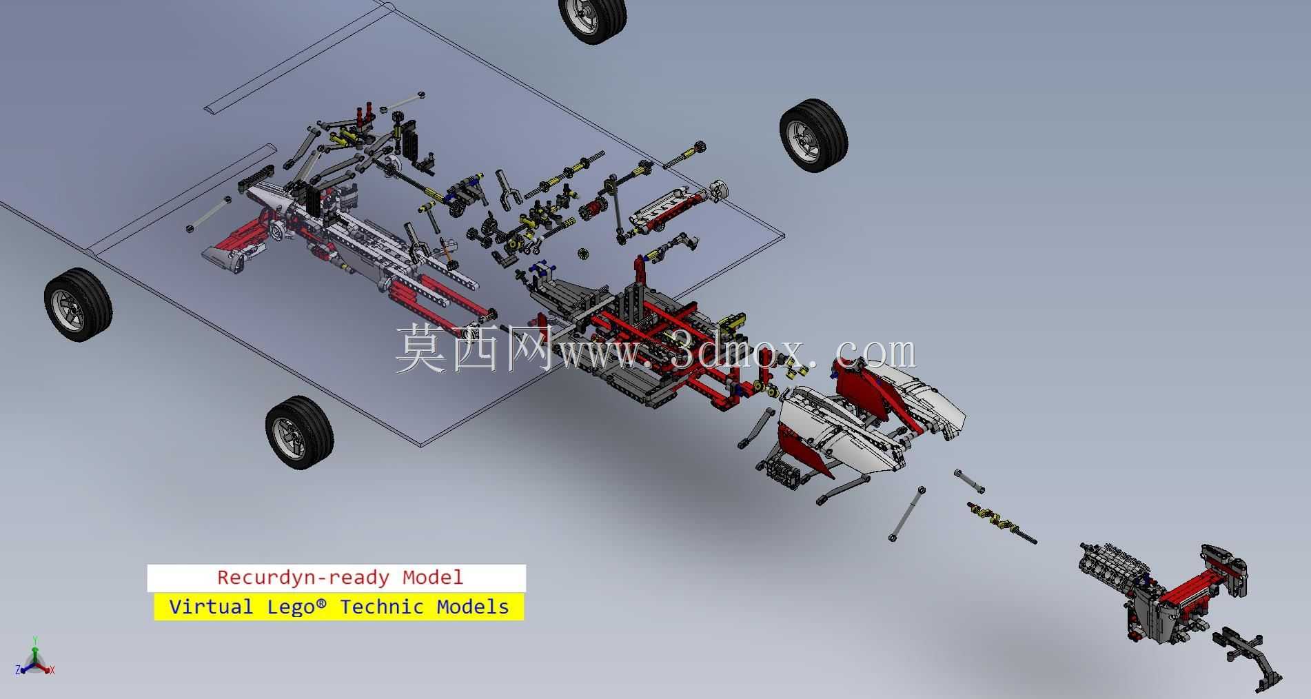 vLTm 42000-1乐高技术-112零件1141部件