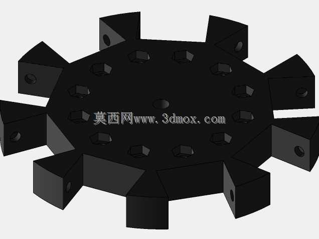 3WD三角形100MM全轮移动机器人车10003