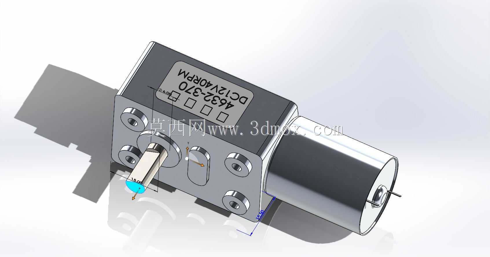 12vֱ���ϸ˴������40 rpm 4632-370