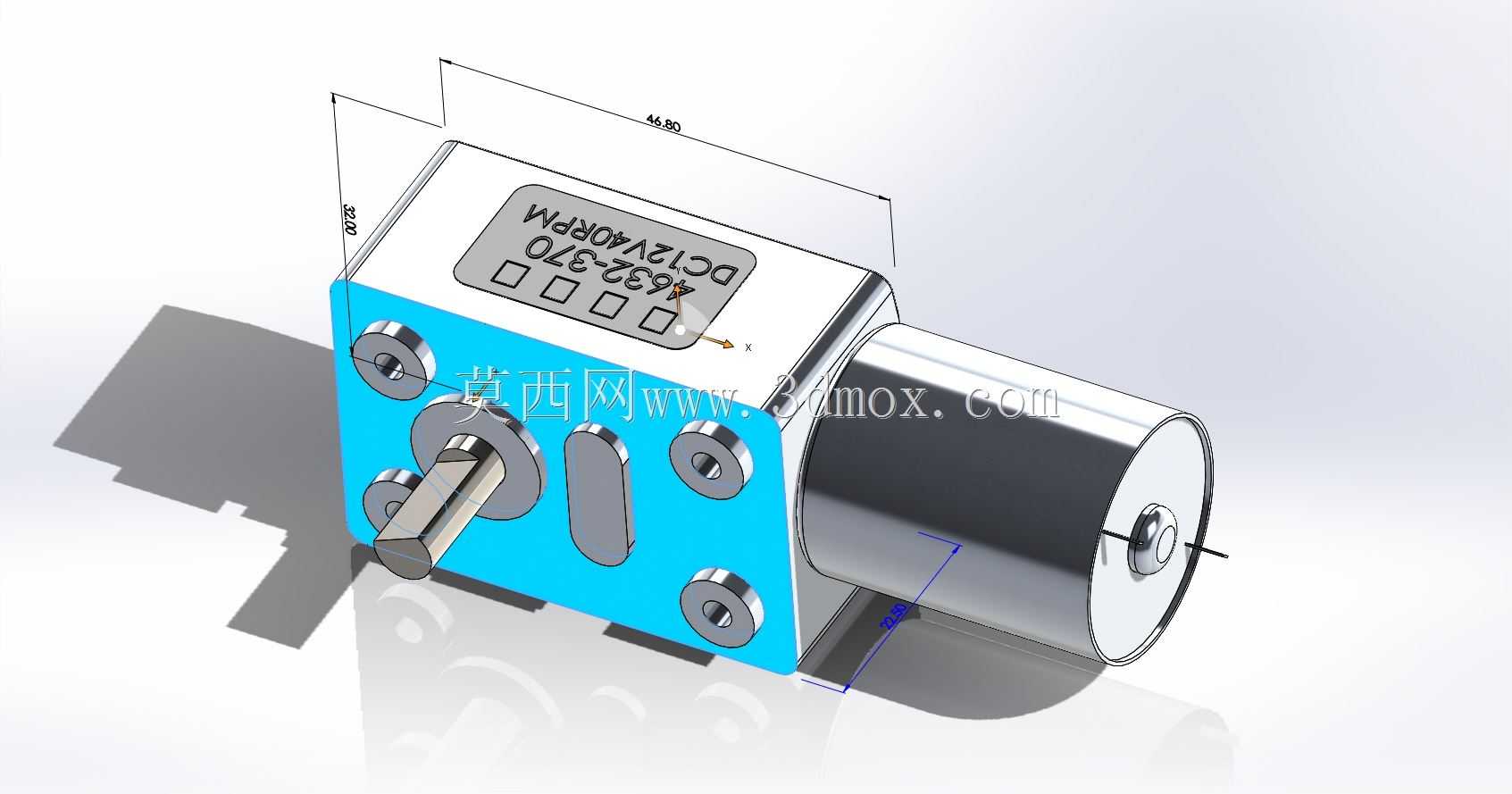 12vֱ���ϸ˴������40 rpm 4632-370