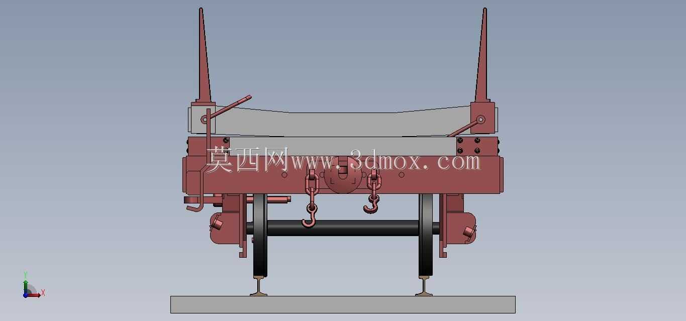 solidworks中的四轮木材货车设计-MD RASHID
