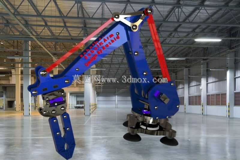 solidworks中的机器人装配设计