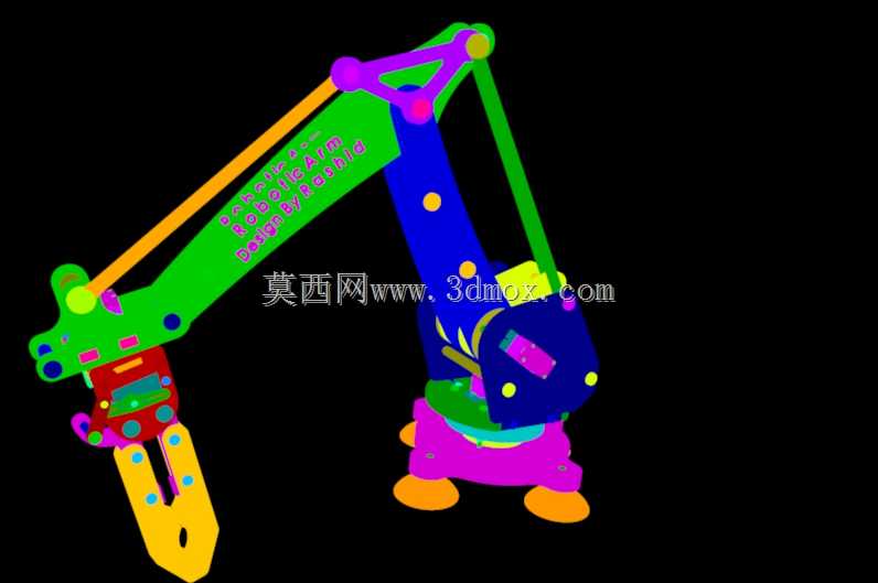 solidworks中的机器人装配设计