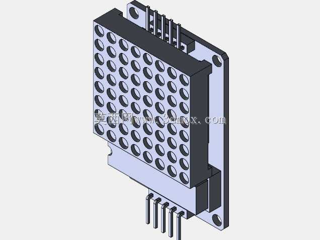 Led������ʾ��8x8 Max7219 Arduino