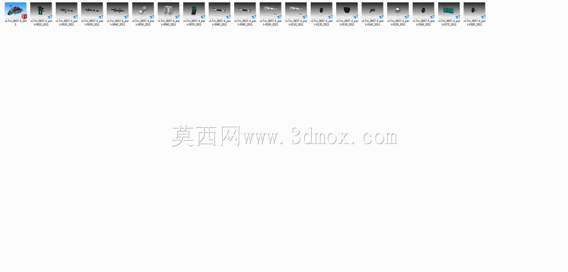 vLTm 0857-4乐高技术-18件409组件