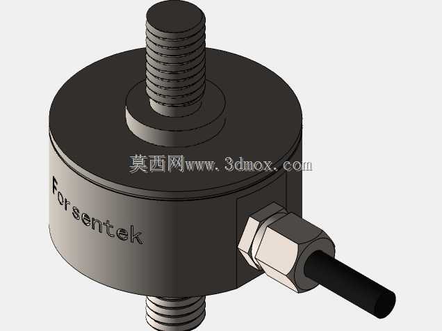 M6螺纹杆端称重传感器100kg直列式力传感器1kN