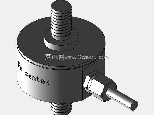 M6螺纹杆端称重传感器100kg直列式力传感器1kN