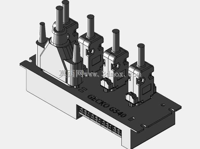 GeckoDrive Gecko G540步进电机驱动器,带电缆