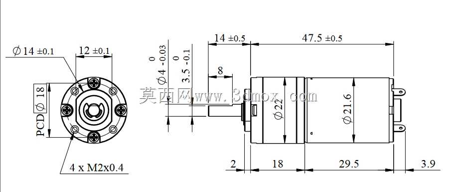 ���DC 22mm RP-GM-22-12V780 v2