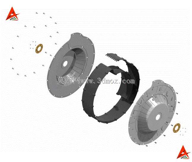 RASSOR铲斗滚筒设计