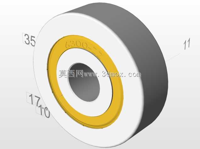 6300-ZZ滚珠轴承屏蔽