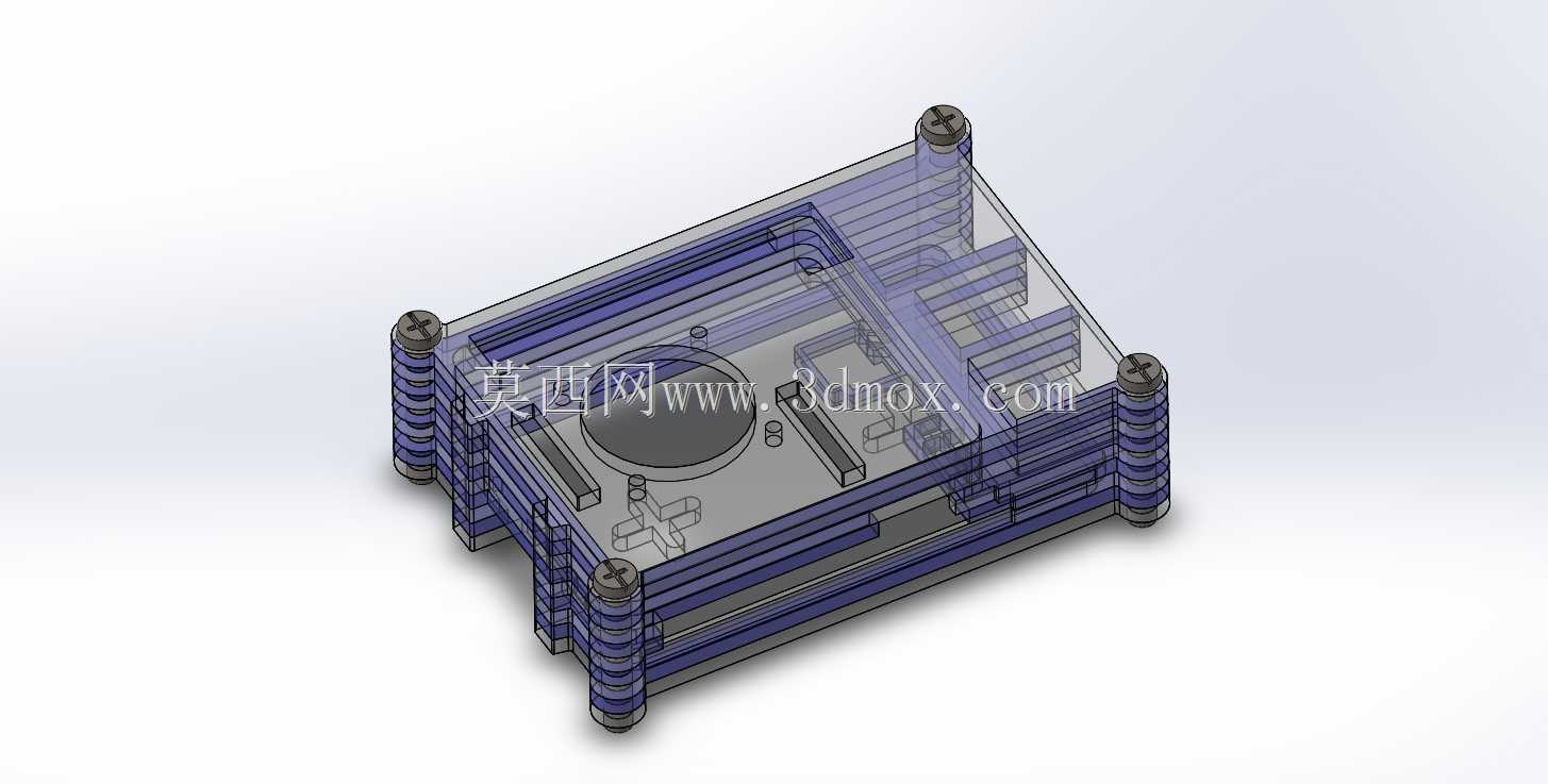 Raspberry Pi 4散热器外壳(可3D打印)