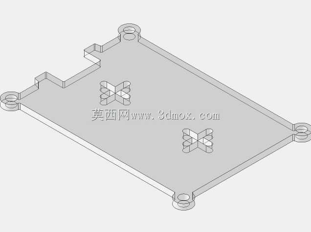 Raspberry Pi 4散热器外壳(可3D打印)