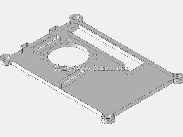 Raspberry Pi 4散热器外壳(可3D打印)