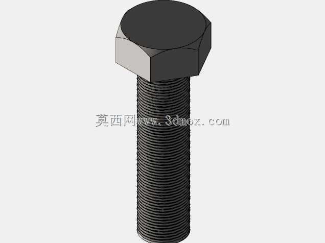 3D可打印六角头固定螺钉和带M5x20螺母的六角头螺栓,带教程视频