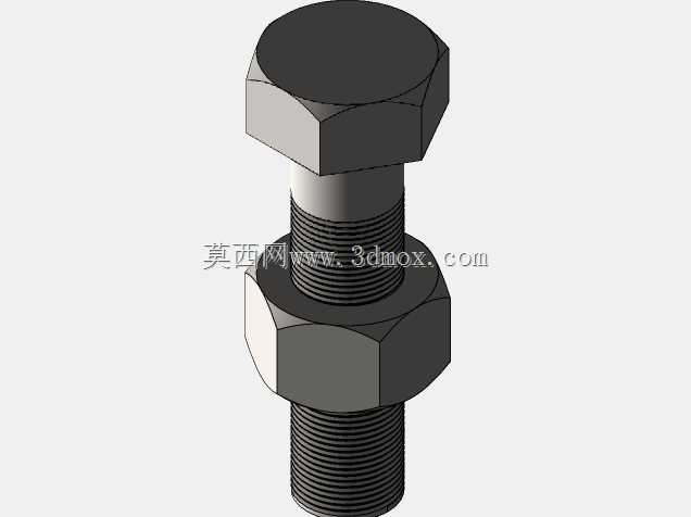 3D可打印六角头固定螺钉和带M5x20螺母的六角头螺栓,带教程视频