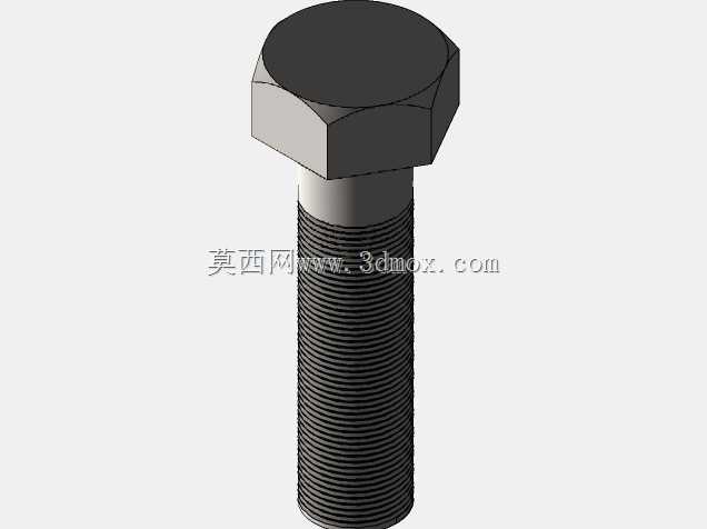3D可打印六角头固定螺钉和带M5x20螺母的六角头螺栓,带教程视频