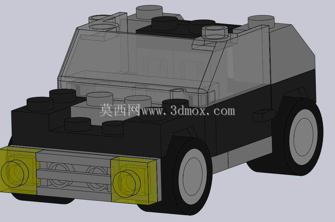 乐高积木玩具车