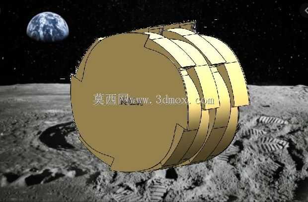 美国宇航局-表土高级表面系统操作机器人(RASSOR)挖掘机l Solidworks
