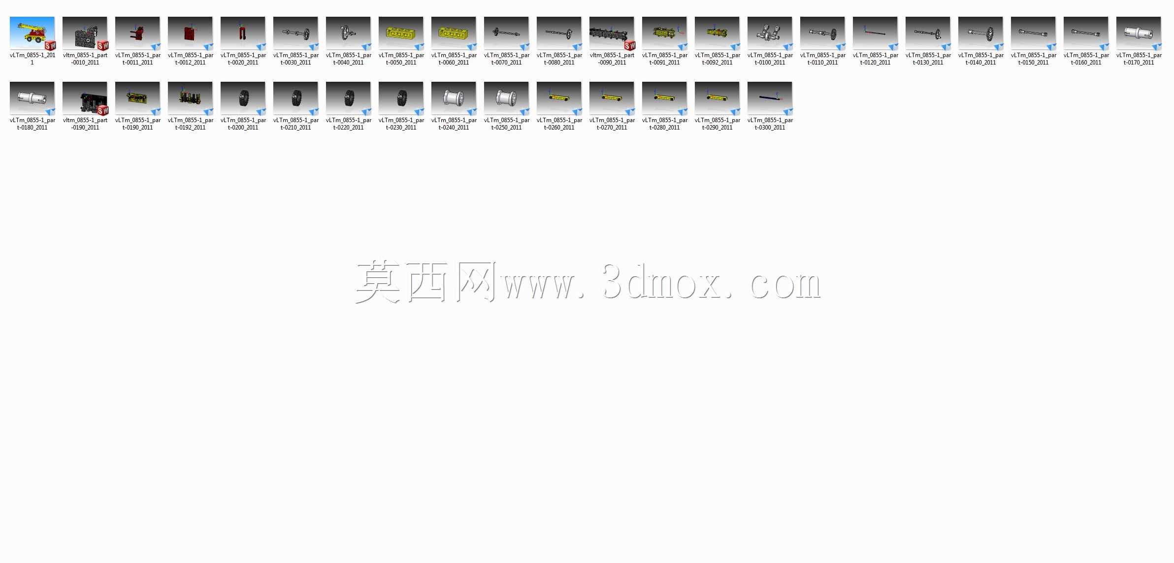 vLTm 0855-1乐高科技-30件512组件