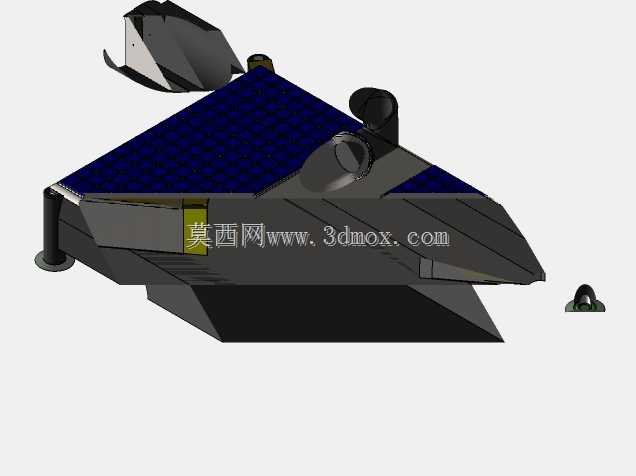 月球火炬定日镜(百叶窗系统)