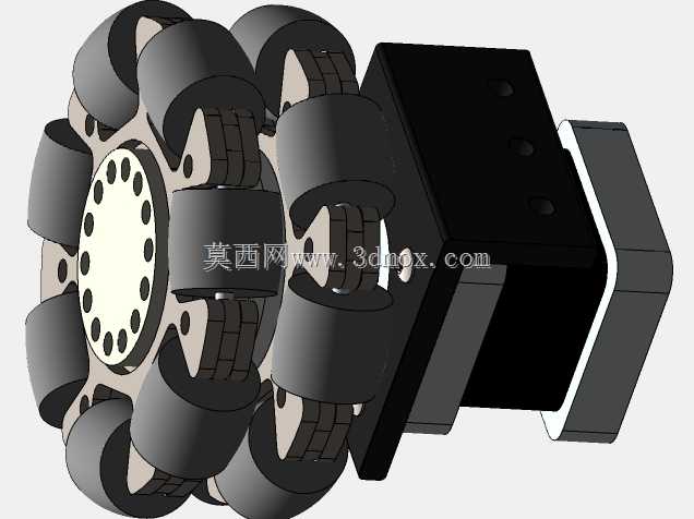 不同形状的四角轮全方位机器人