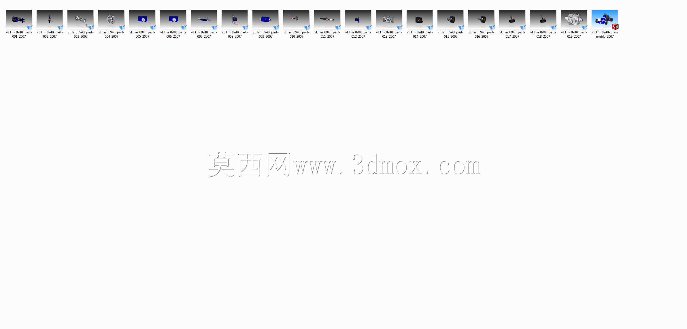 vLTm 0948-1乐高技术-19件206组件