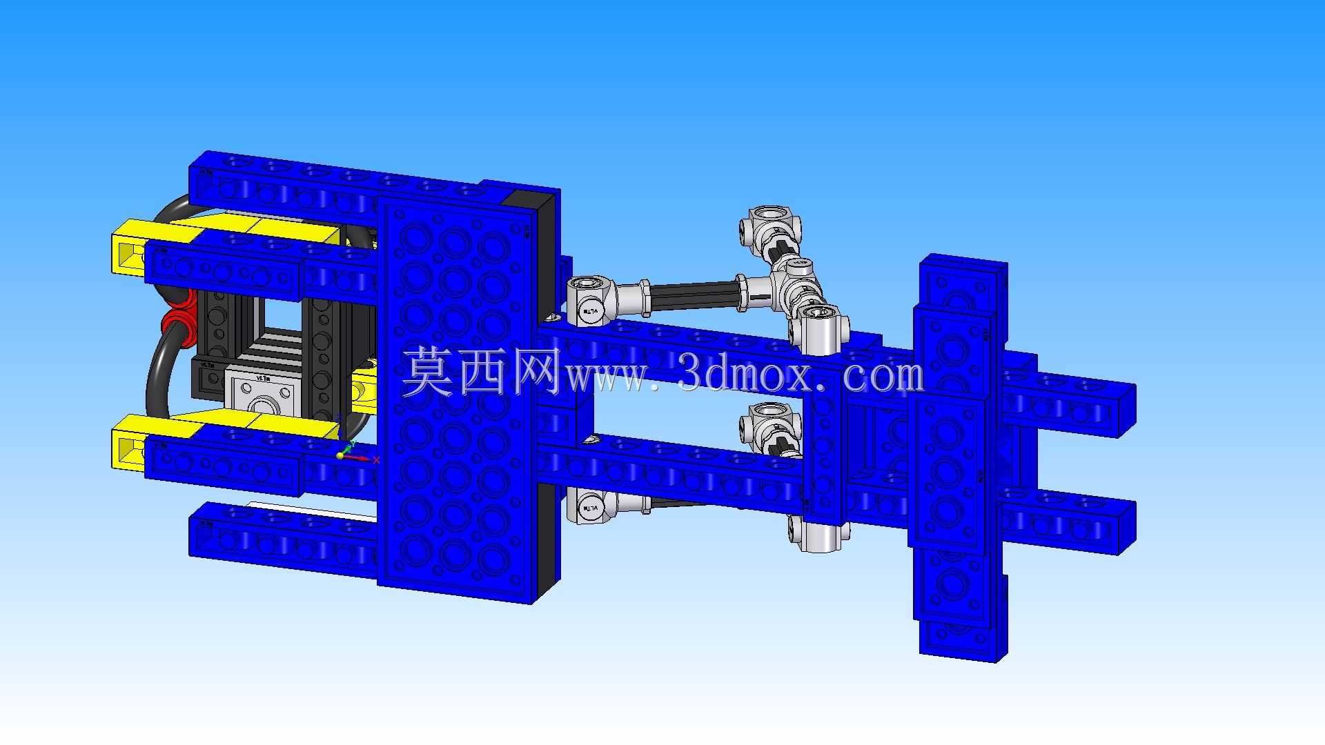 vLTm 0948-1乐高技术-19件206组件