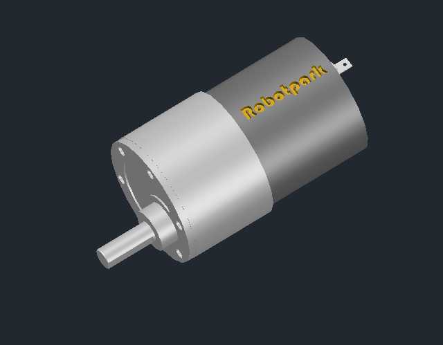 Robotpark 37����С��ֱ�����24V 60ת/�ֺ�80ת/��