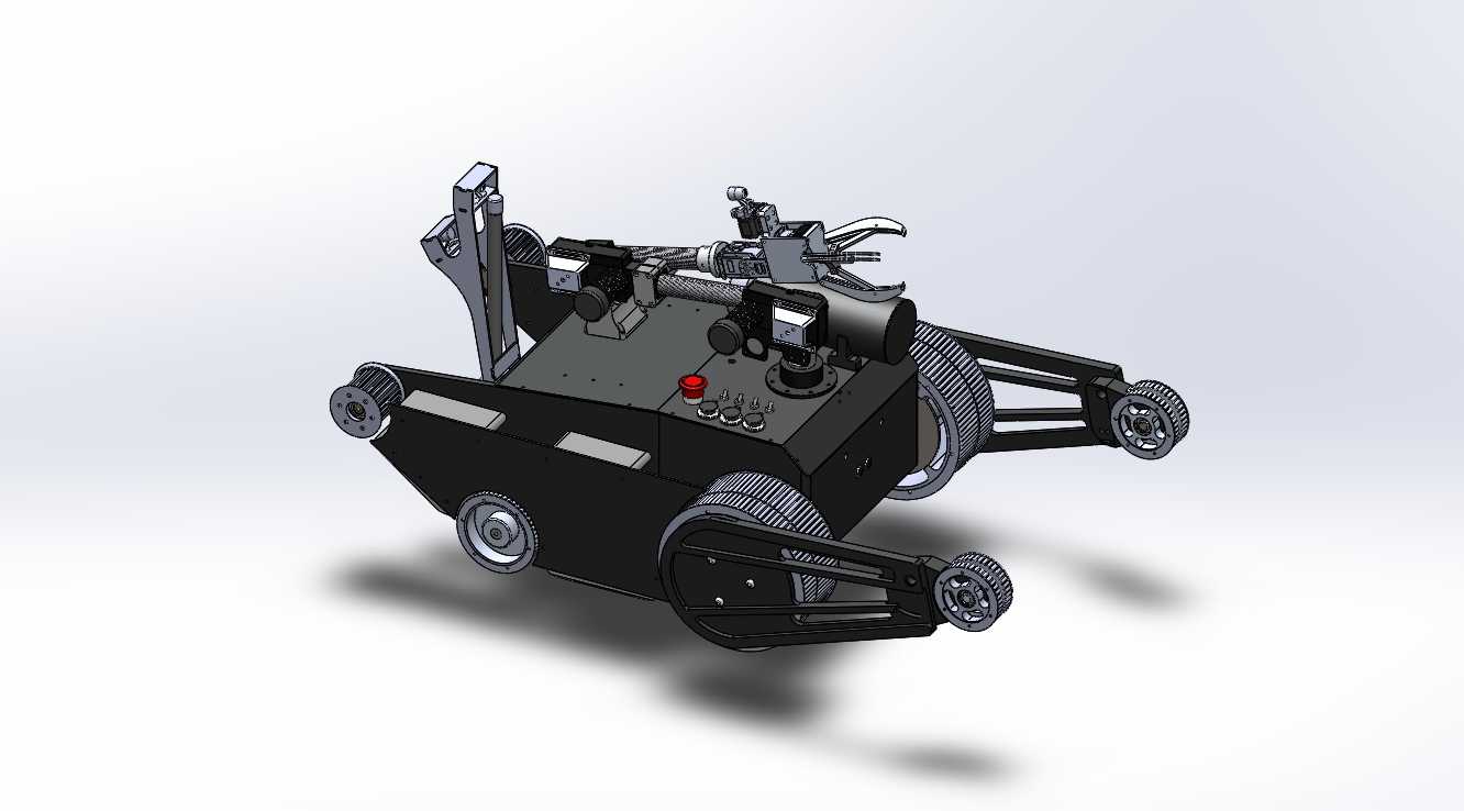 双鳍状UGV