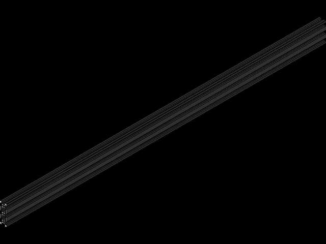 2060 Vslot挤压件尺寸300mm-1000mm