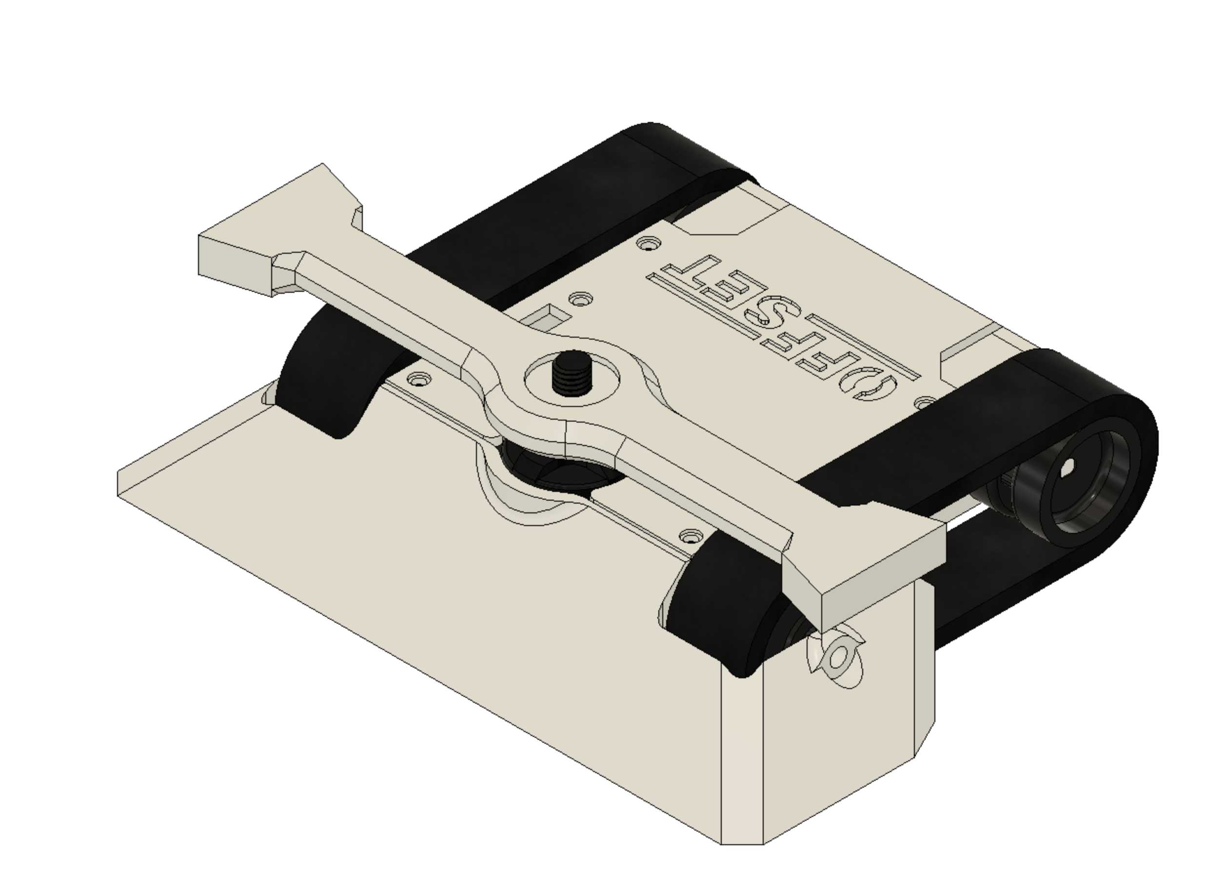 塑料Antweight机器人:Offset Ant T1
