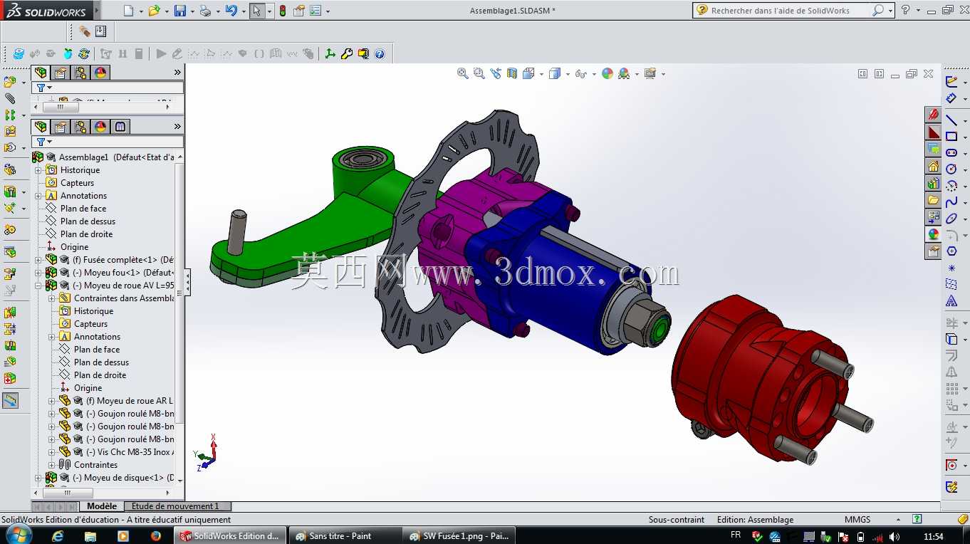 FUSEE SODI SPRINT avec FREIN