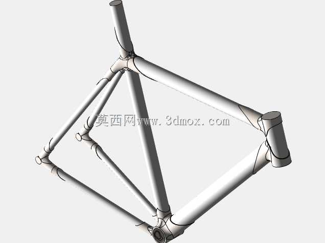 3D打印钛耳公路自行车