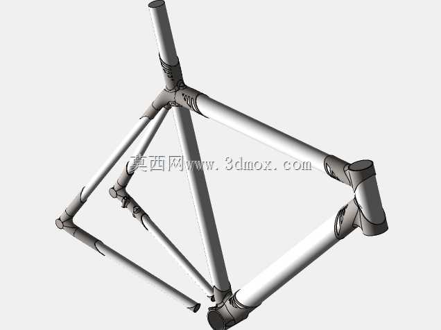 3D打印钛耳公路自行车