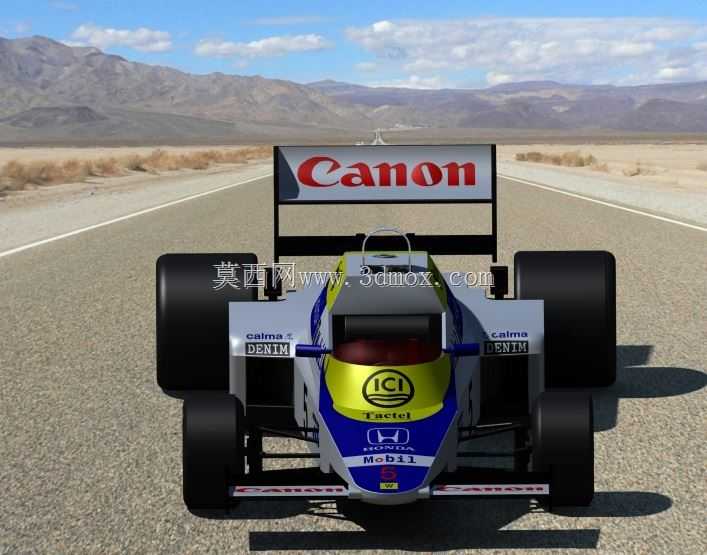 带Catia V5的Williams FW 08C模型