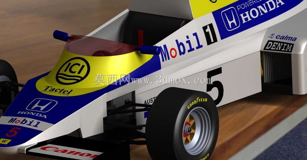 带Catia V5的Williams FW 08C模型