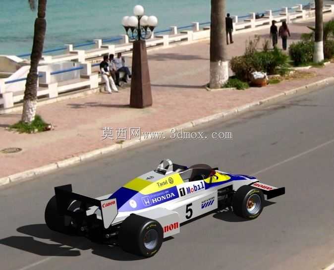 带Catia V5的Williams FW 08C模型