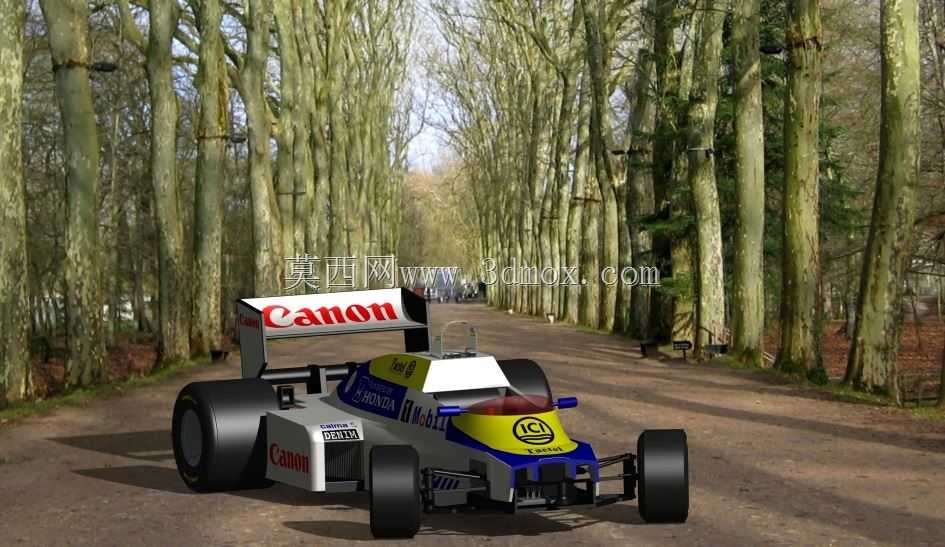 带Catia V5的Williams FW 08C模型