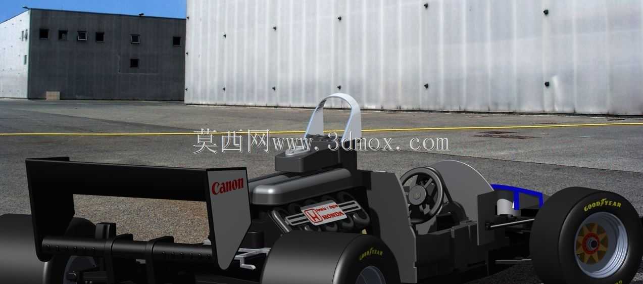 带Catia V5的Williams FW 08C模型