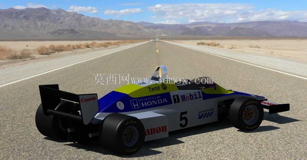 带Catia V5的Williams FW 08C模型