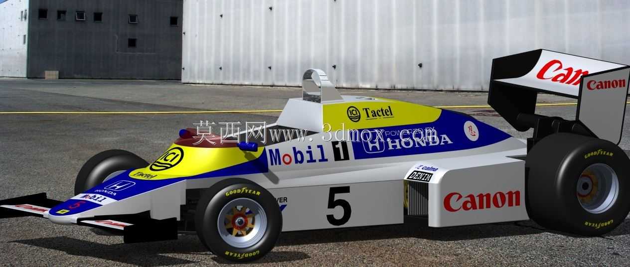 带Catia V5的Williams FW 08C模型