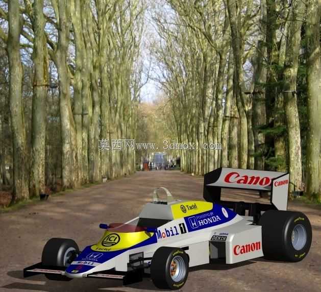 带Catia V5的Williams FW 08C模型